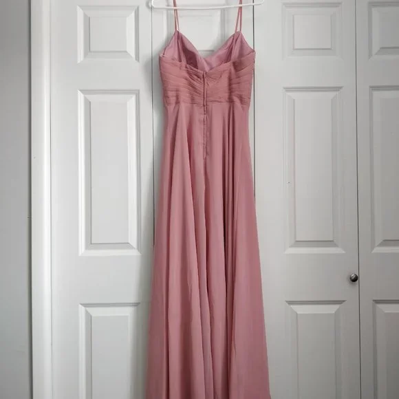 Christina Wu Dusty Rose Bridesmaid Dress - Picture 3 of 3